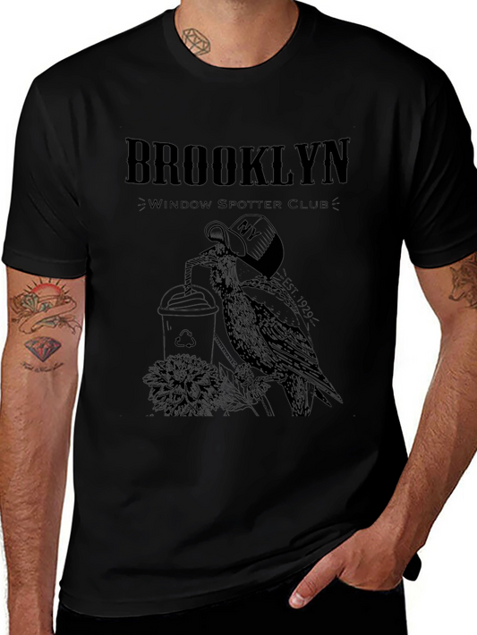 Brooklyn Window Spotter Club Graphic T-Shirt