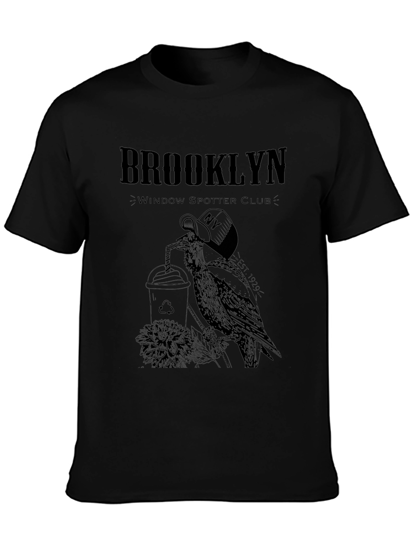 Brooklyn Window Spotter Club Graphic T-Shirt