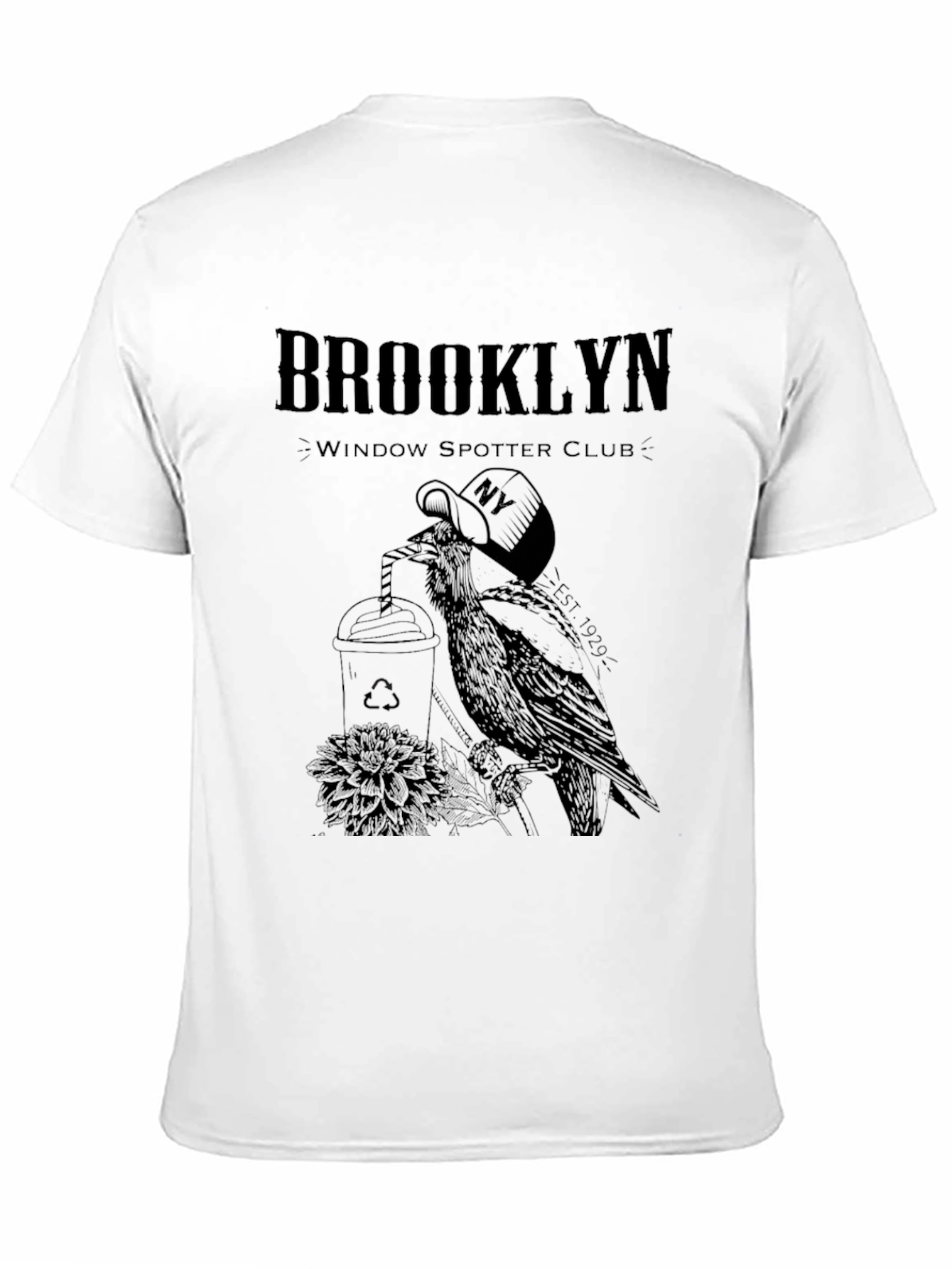 Brooklyn Window Spotter Club Graphic T-Shirt