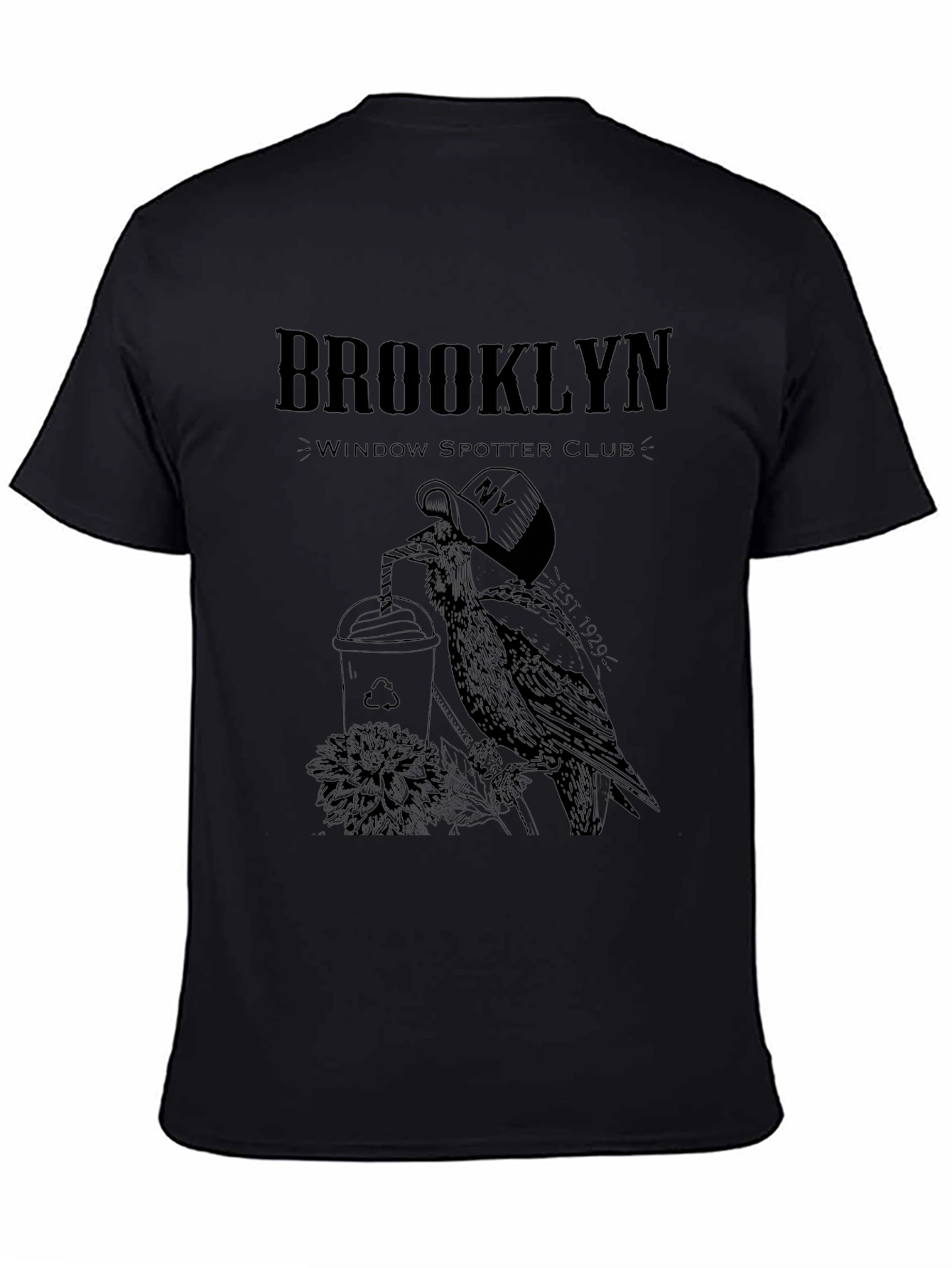 Brooklyn Window Spotter Club Graphic T-Shirt