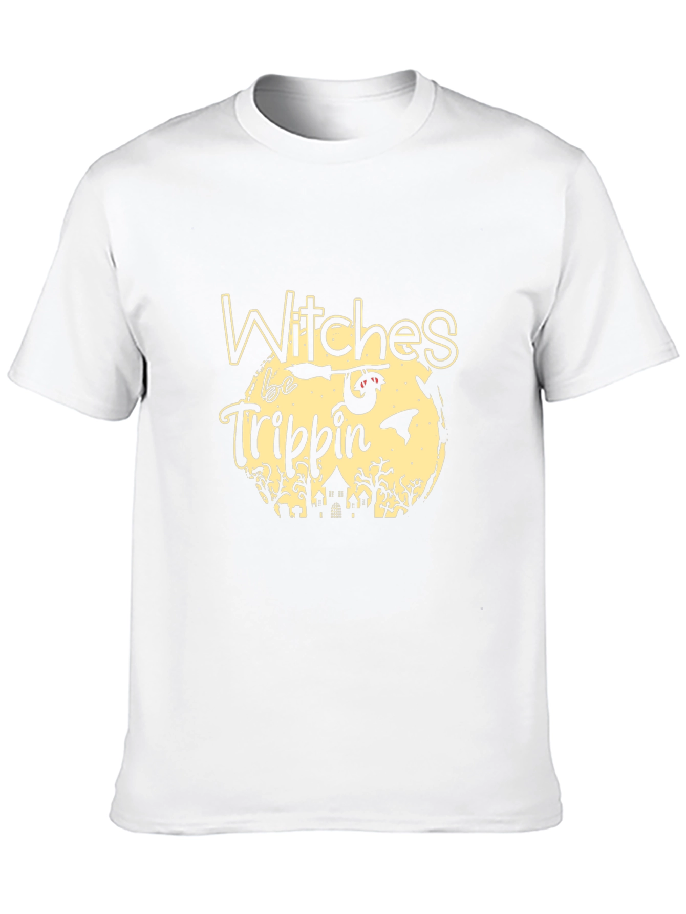 Witches Be Trippin Graphic Tee - Halloween T-Shirt