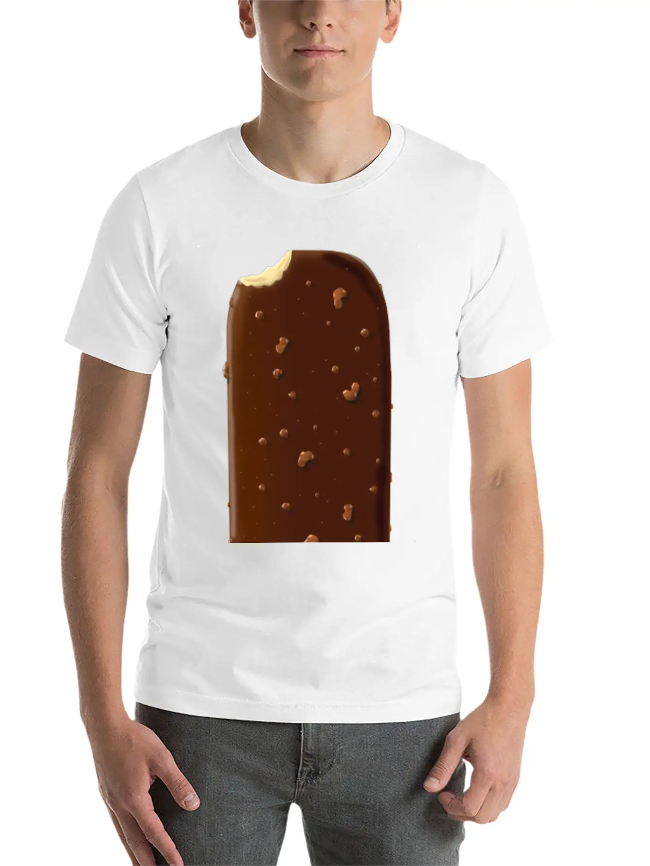 Ice Cream Unisex Casual T-Shirt – Clean Design For Daily Comfort