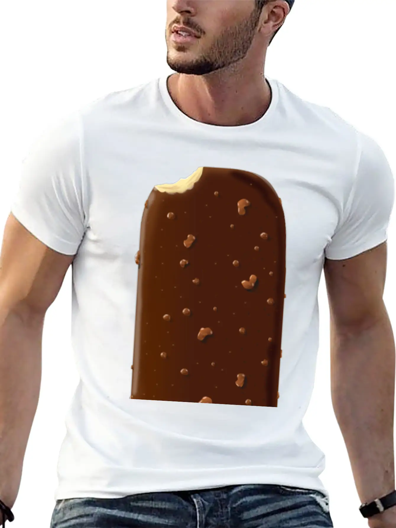 Ice Cream Unisex Casual T-Shirt – Clean Design For Daily Comfort