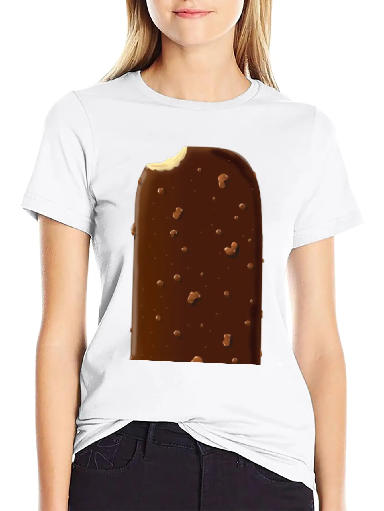 Ice Cream Unisex Casual T-Shirt – Clean Design For Daily Comfort