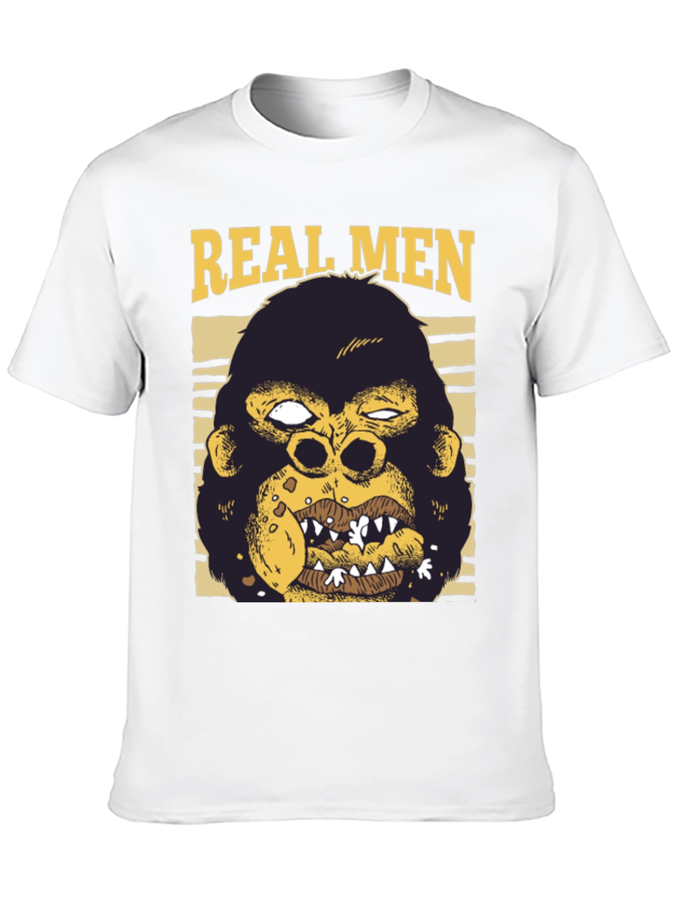 Real Men Gorilla Graphic Tee