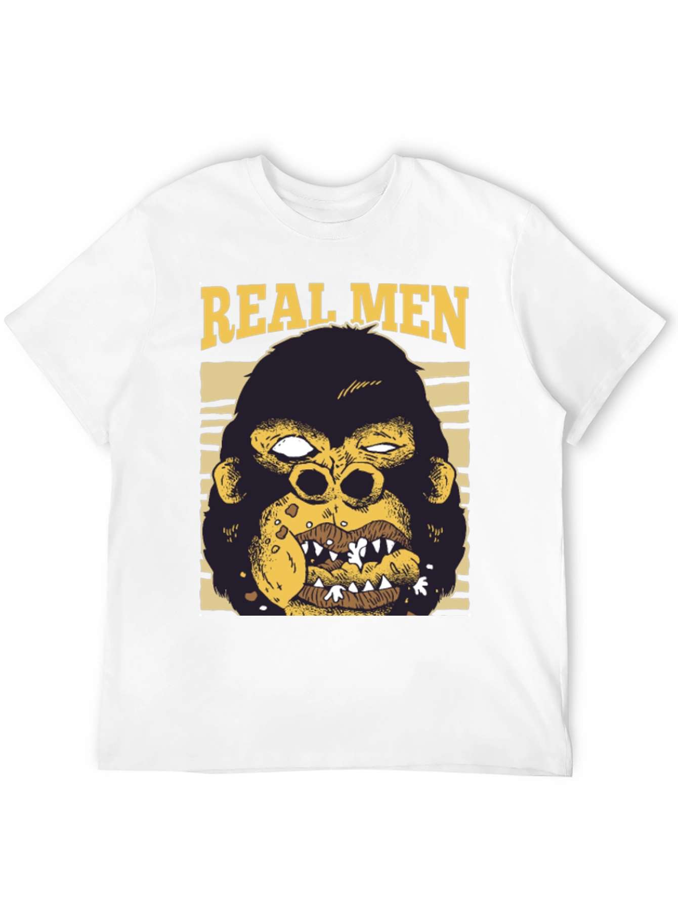 Real Men Gorilla Graphic Tee