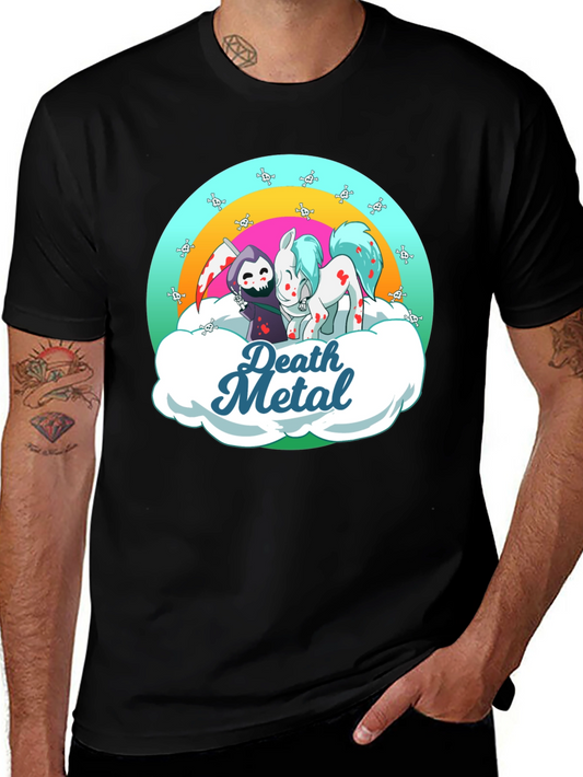 Death Metal Grim Reaper and Pony T-Shirt