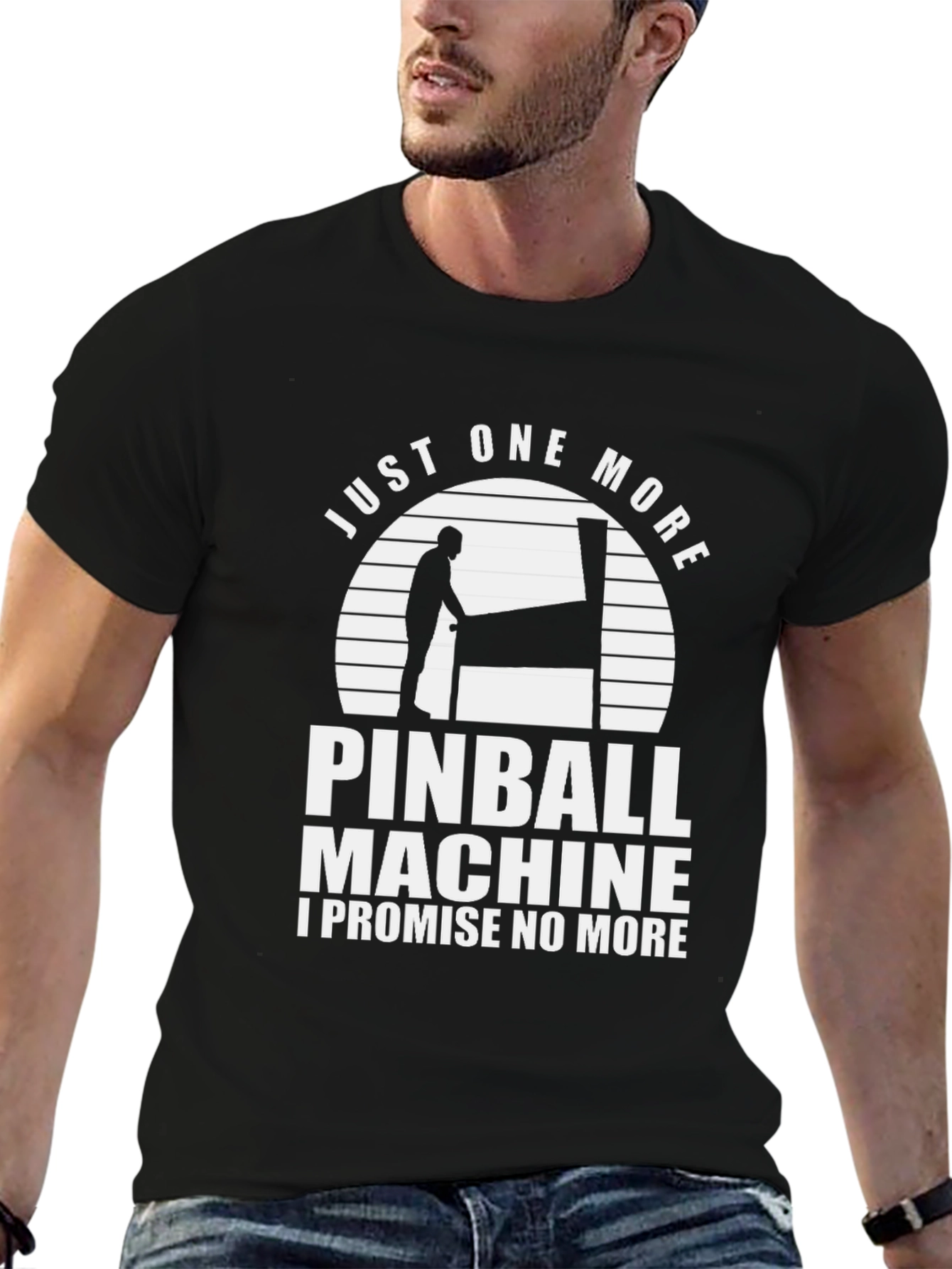 Just One More Pinball Machine T-Shirt
