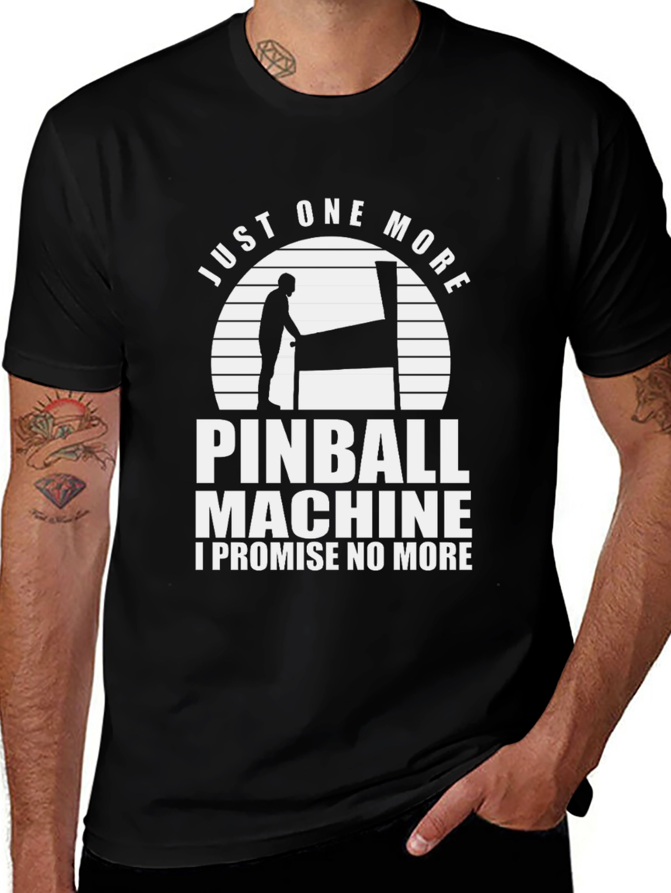 Just One More Pinball Machine T-Shirt