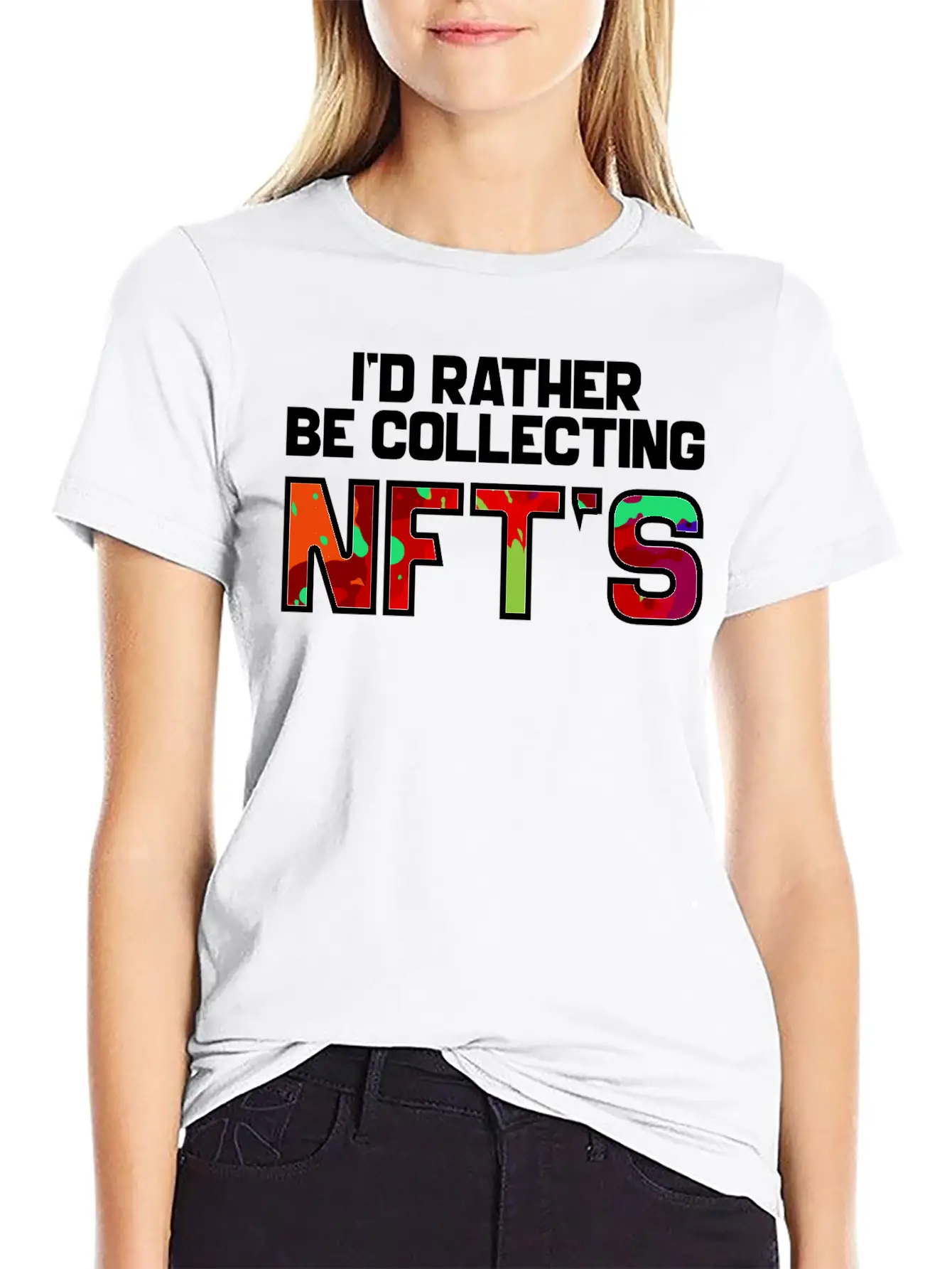 I'd Rather Be Collecting NFTs, Nft, Crypto Unisex Casual T-Shirt – Clean Design For Daily Comfort