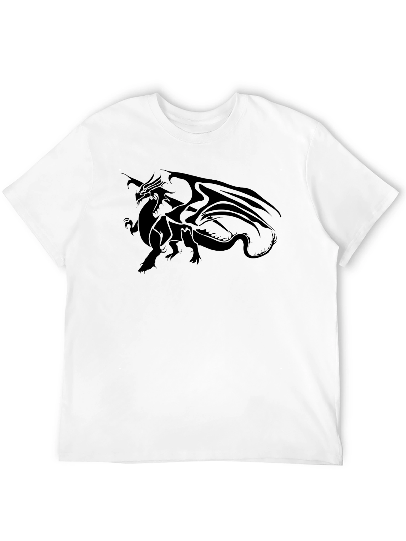 Black Dragon Graphic Tee - Mens Short Sleeve