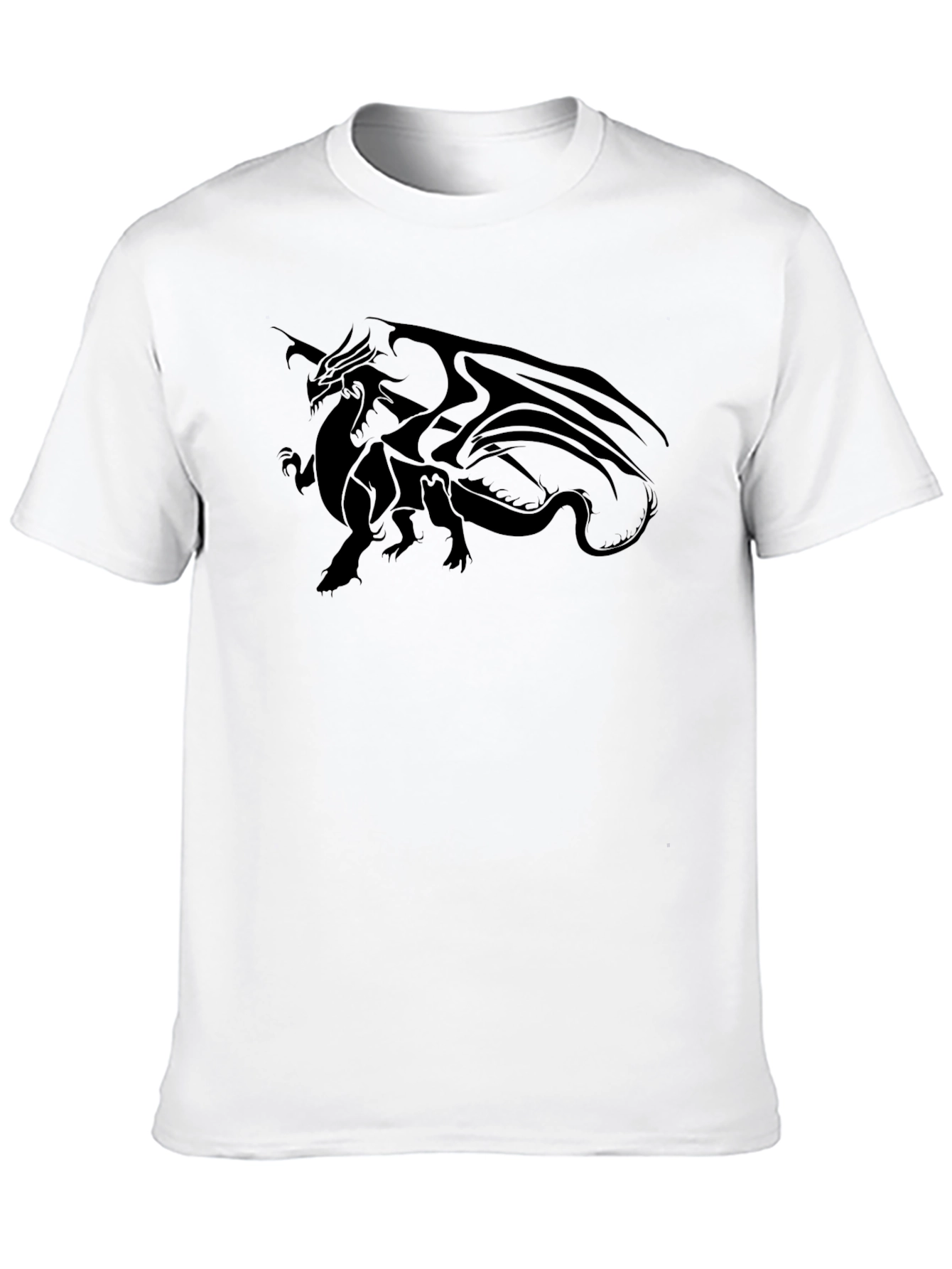 Black Dragon Graphic Tee - Mens Short Sleeve