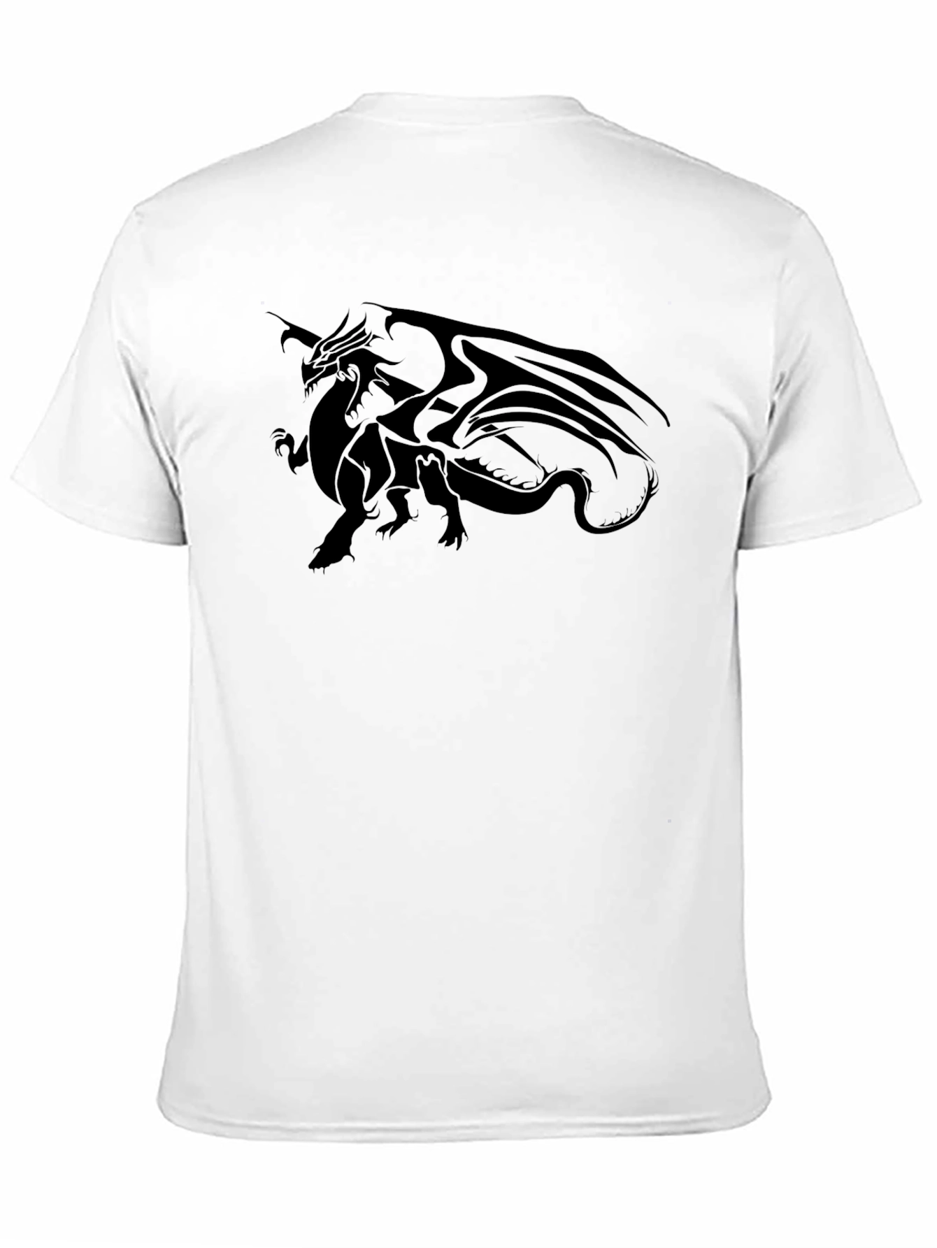 Black Dragon Graphic Tee - Mens Short Sleeve