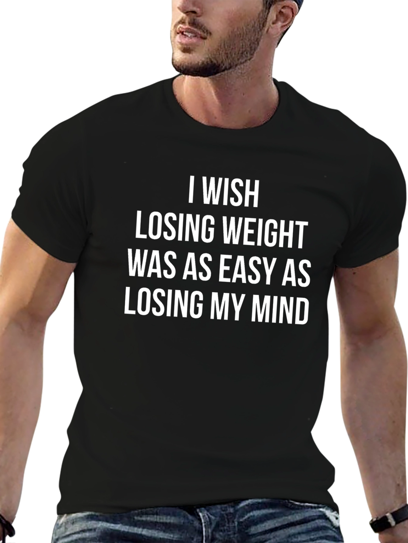 Funny Weight Loss T-Shirt - Losing My Mind