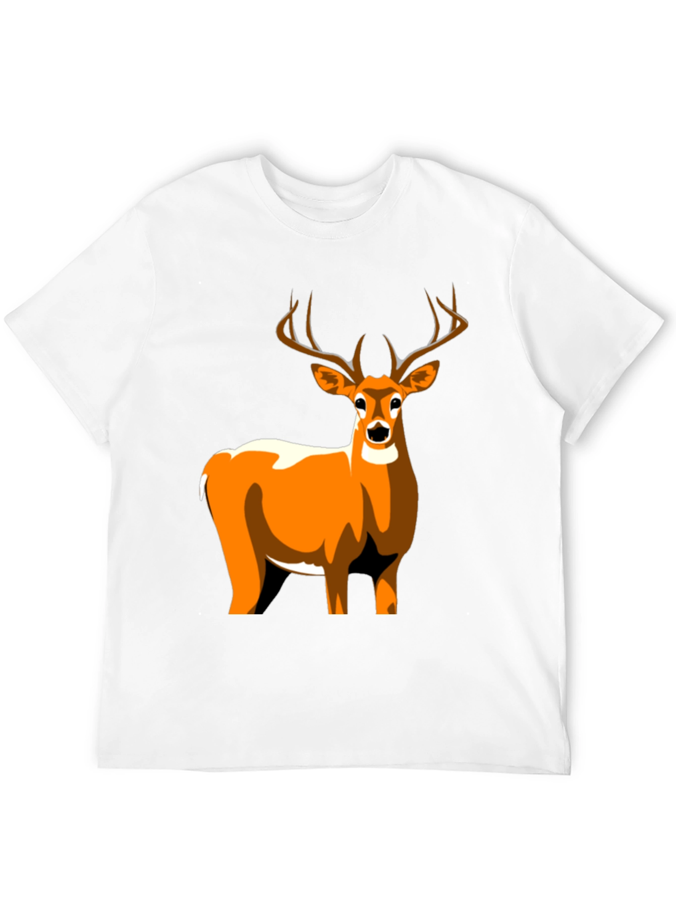 Deer Graphic Tee - Stylish Mens T-Shirt