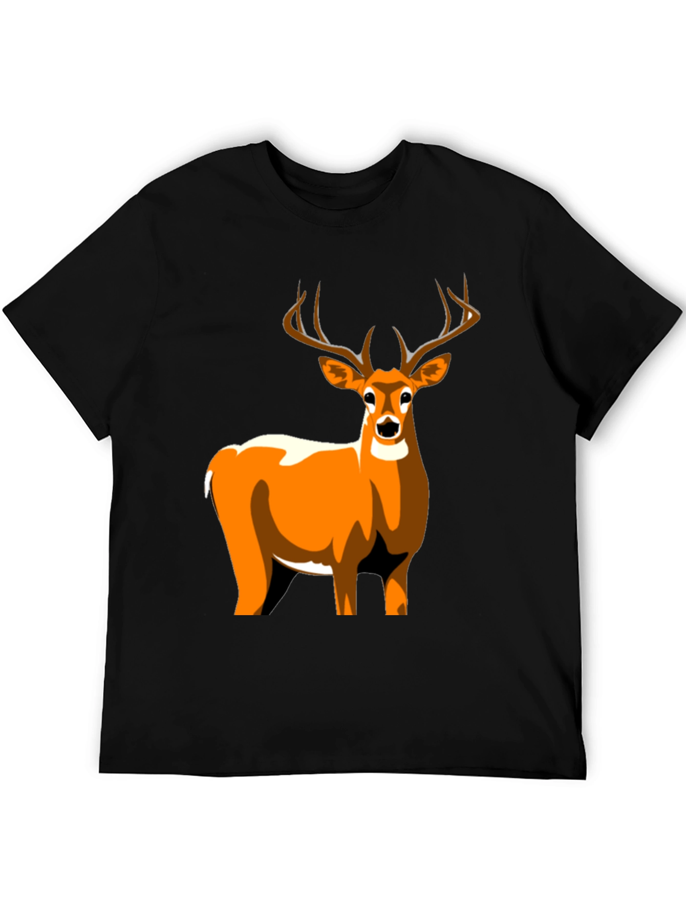 Deer Graphic Tee - Stylish Mens T-Shirt