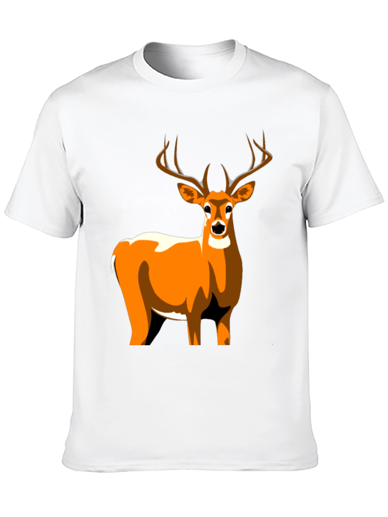 Deer Graphic Tee - Stylish Mens T-Shirt