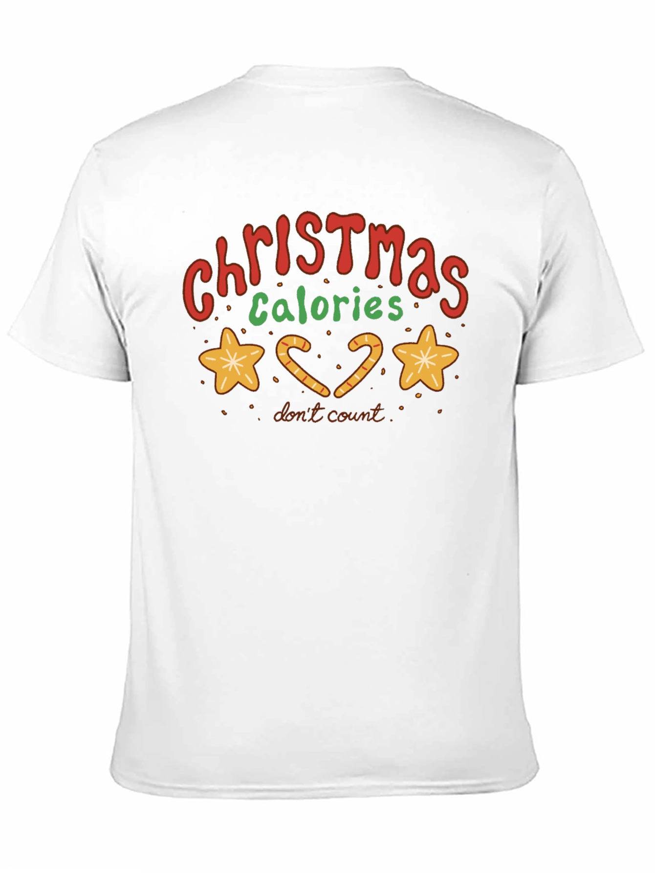Christmas Calories Dont Count Graphic T-Shirt