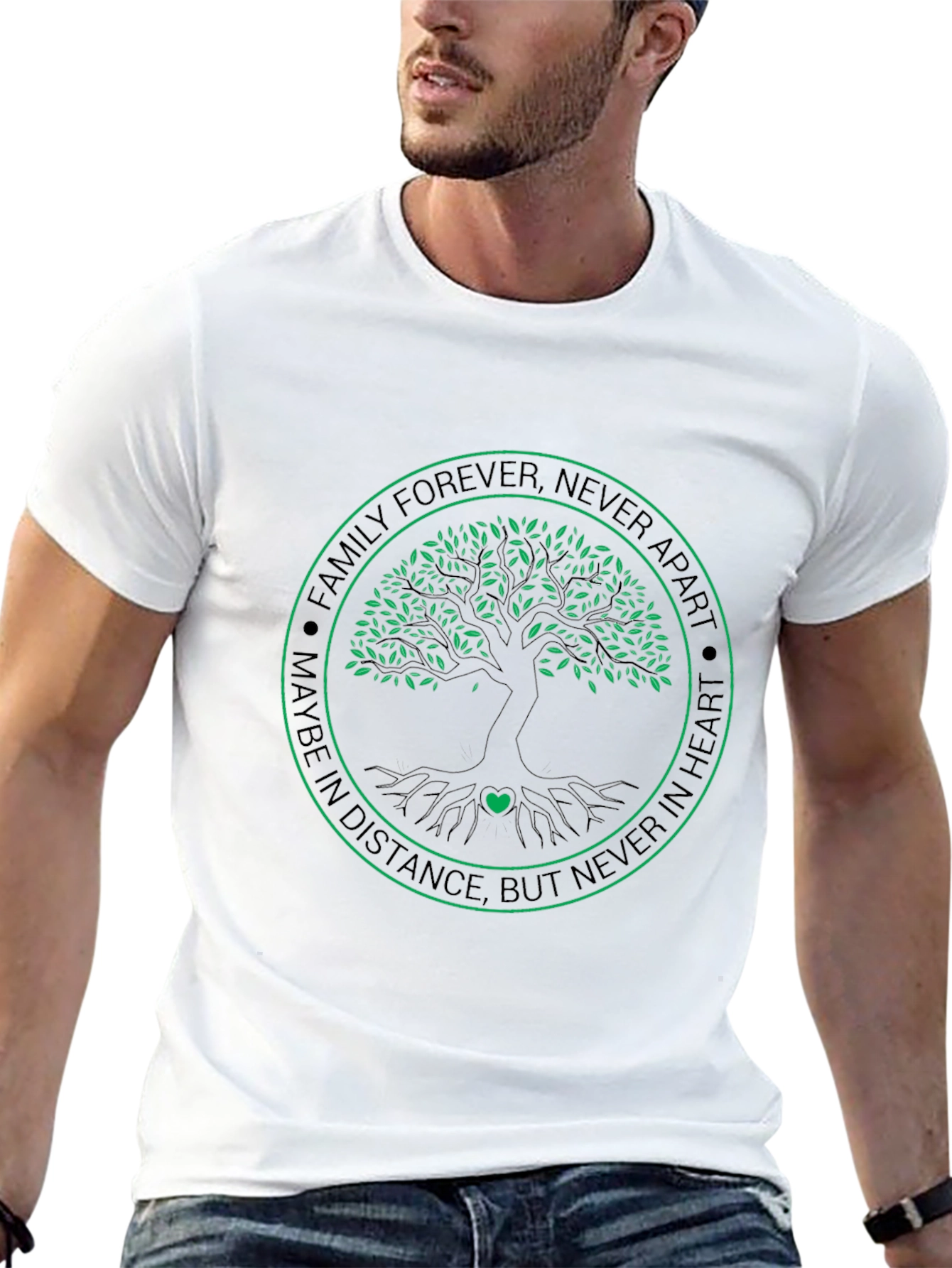 Family Forever T-Shirt - Tree of Life Design