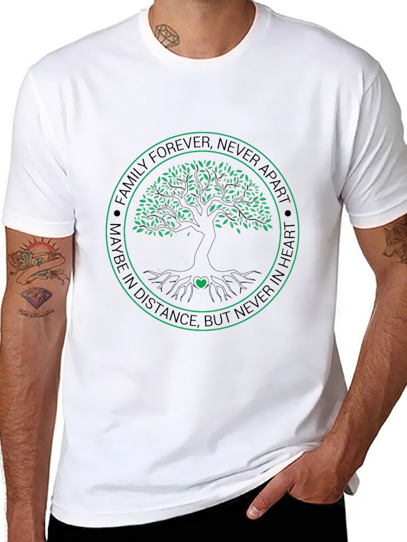 Family Forever T-Shirt - Tree of Life Design