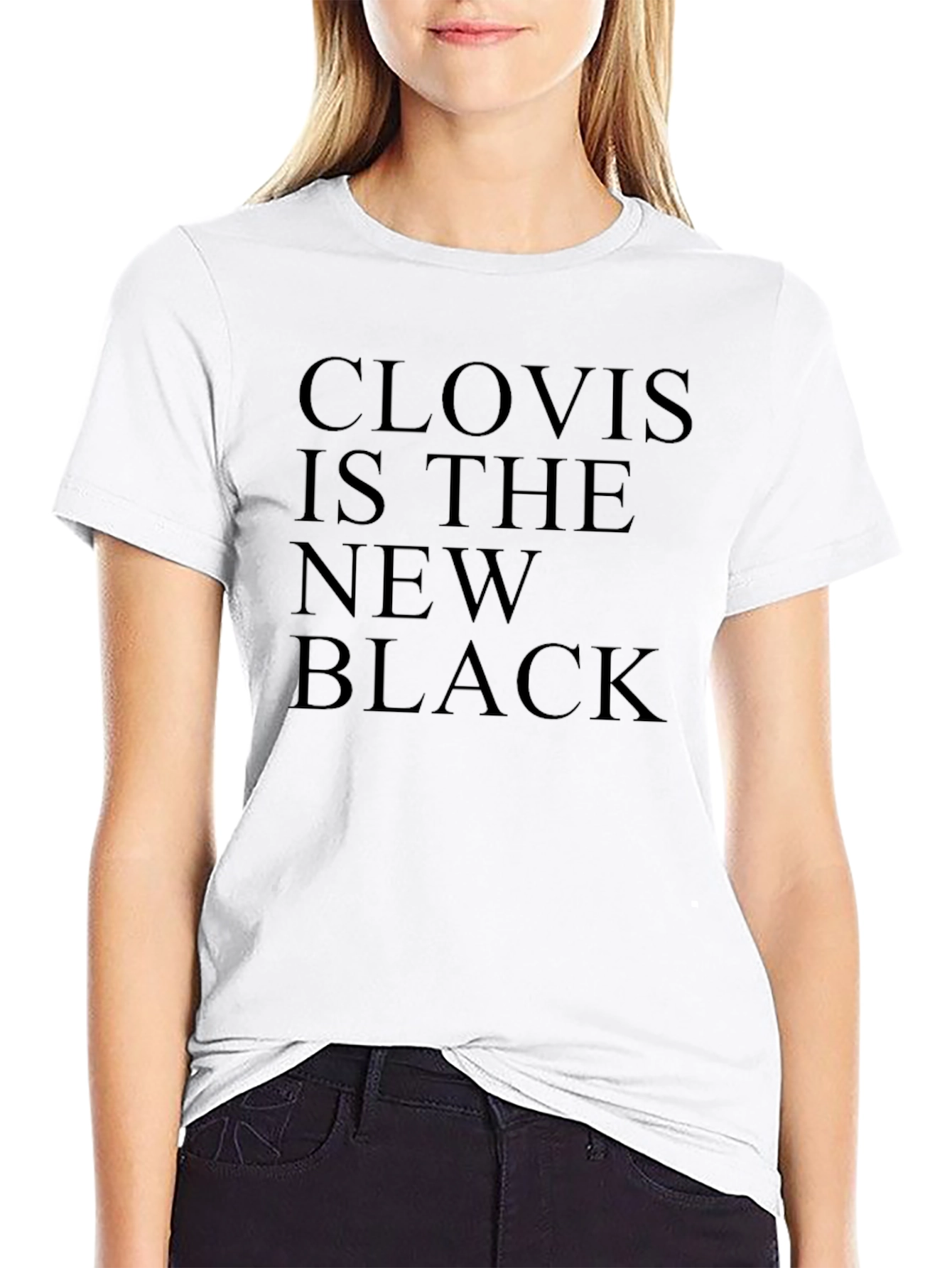 Clovis is the New Black Graphic Tee