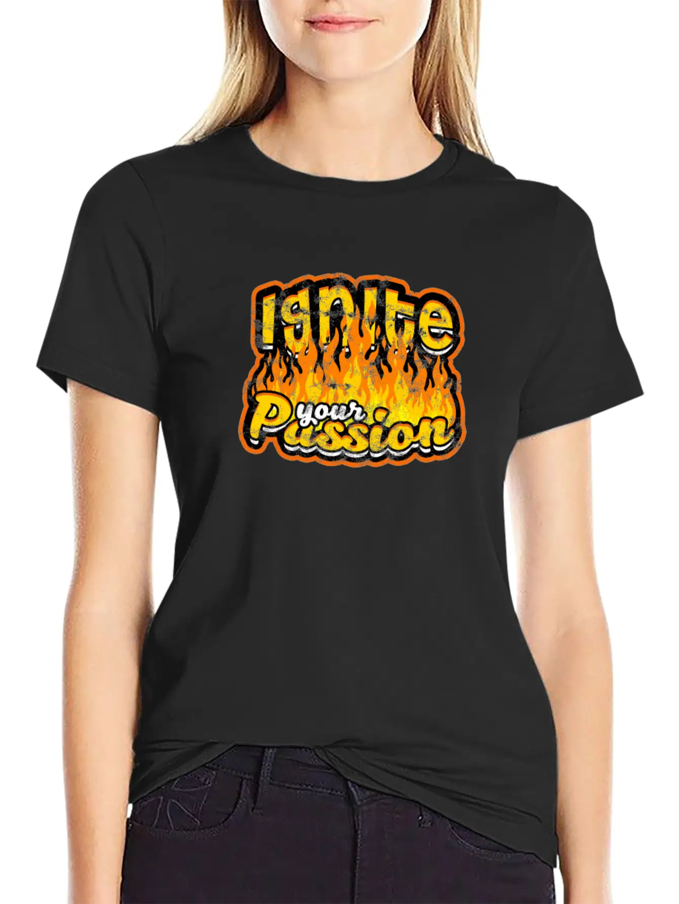 Ignite Your Passion - Spark Unisex Casual T-Shirt – Clean Design For Daily Comfort