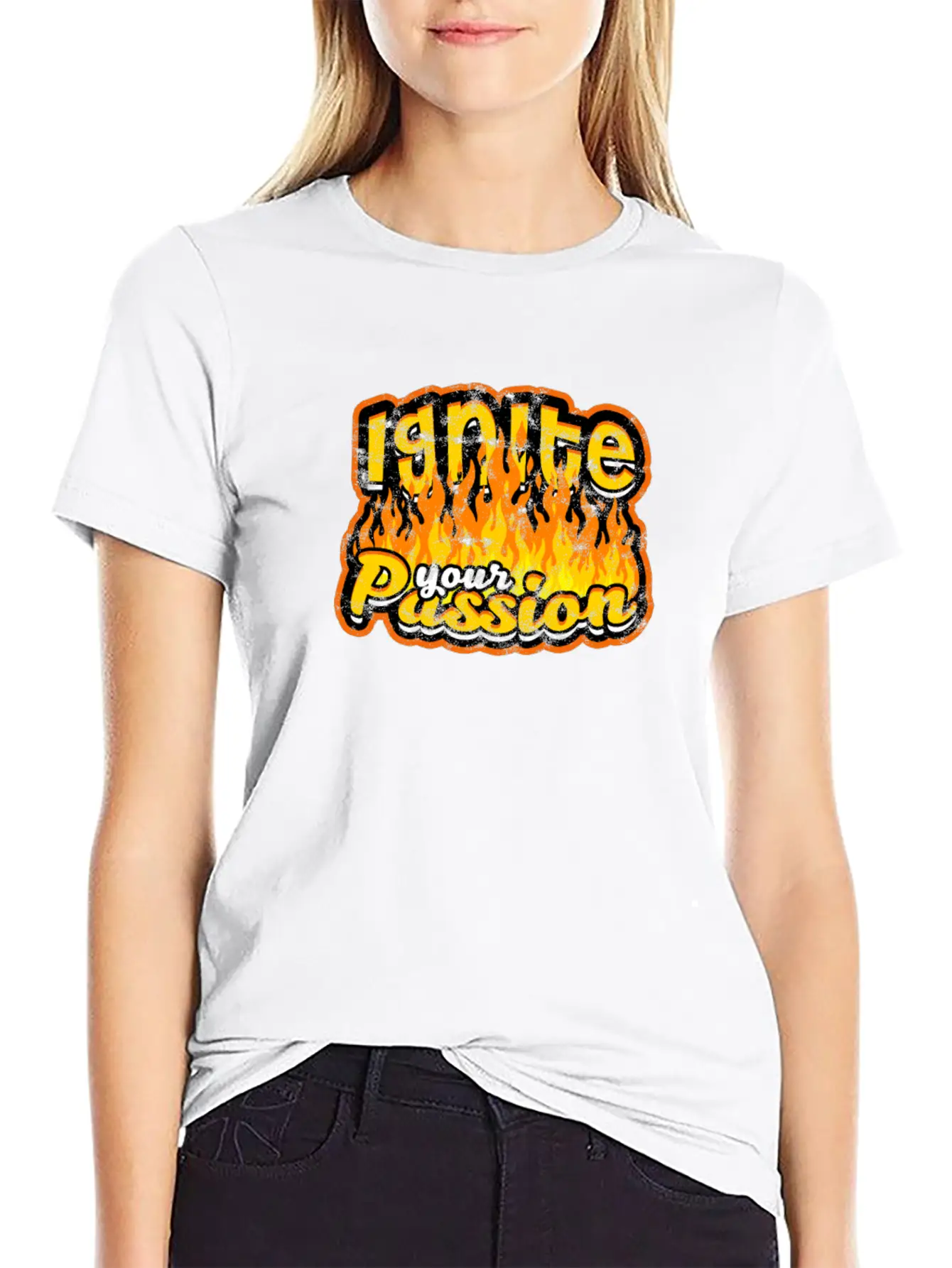 Ignite Your Passion - Spark Unisex Casual T-Shirt – Clean Design For Daily Comfort