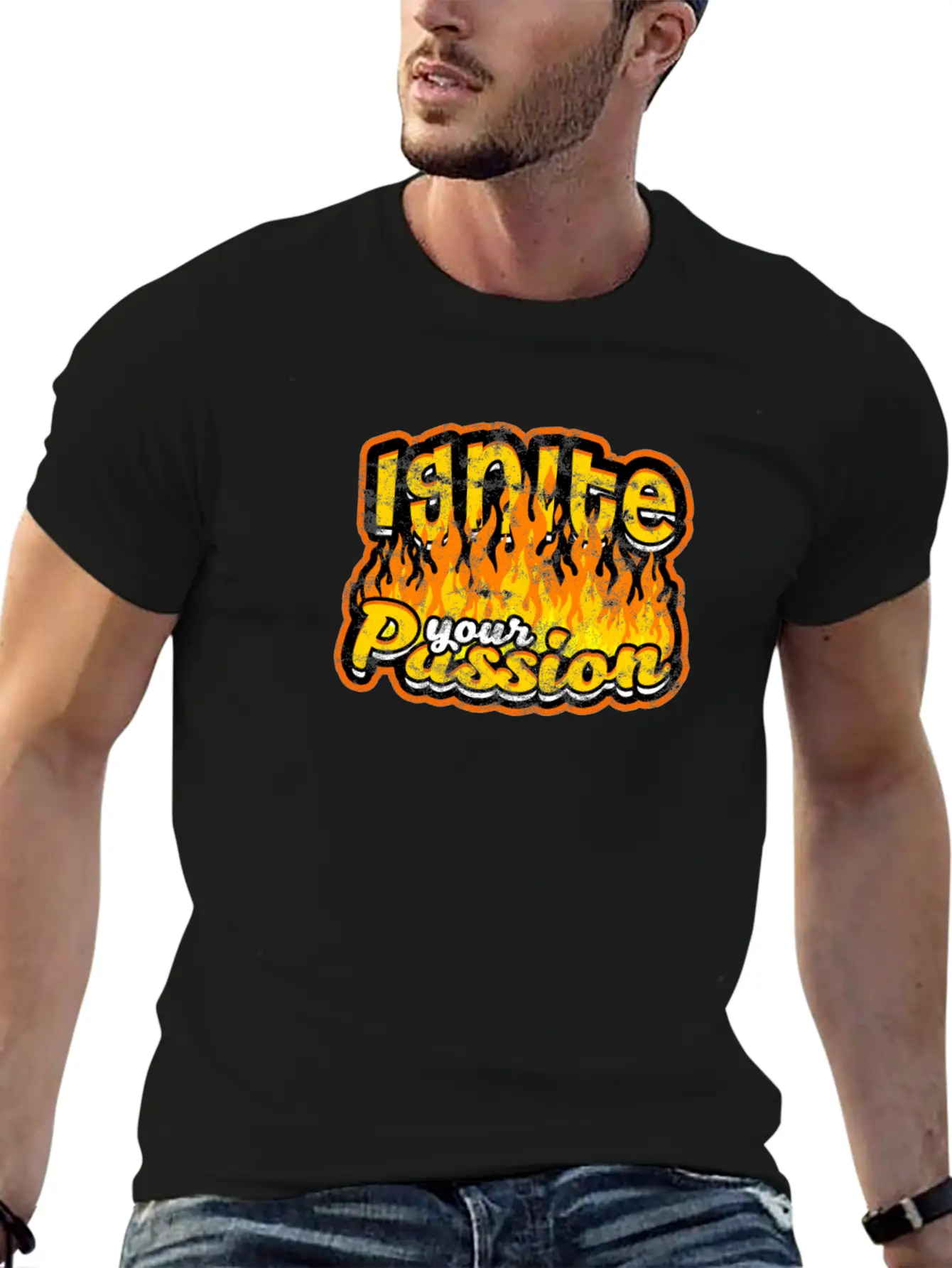Ignite Your Passion - Spark Unisex Casual T-Shirt – Clean Design For Daily Comfort