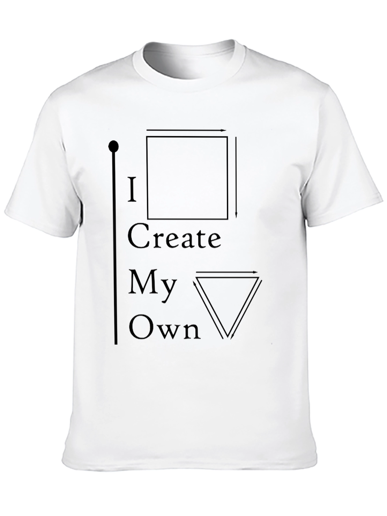 Unique Graphic Tee: I Create My Own Destiny T-Shirt