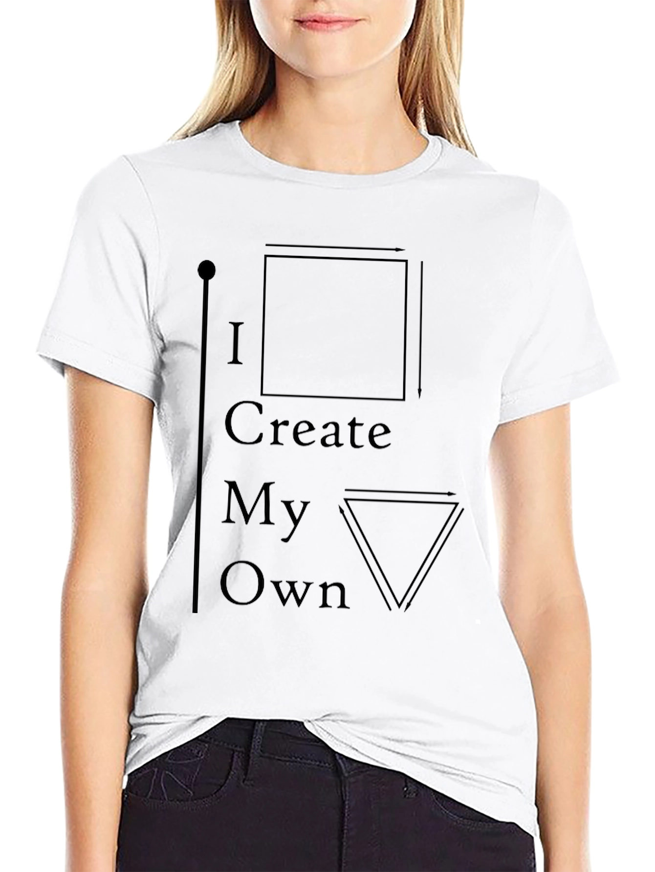 Unique Graphic Tee: I Create My Own Destiny T-Shirt