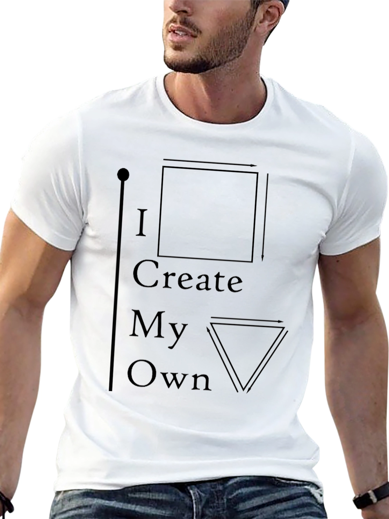Unique Graphic Tee: I Create My Own Destiny T-Shirt