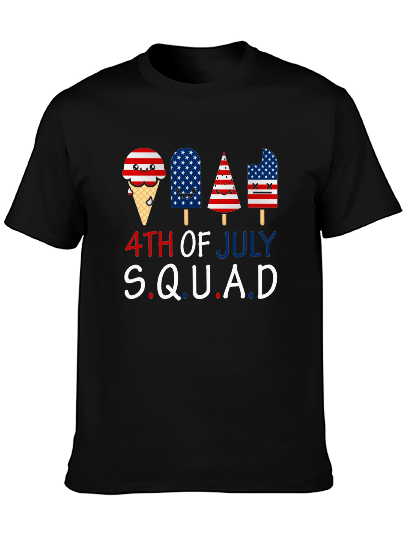 4th of July Squad Patriotic T-Shirt