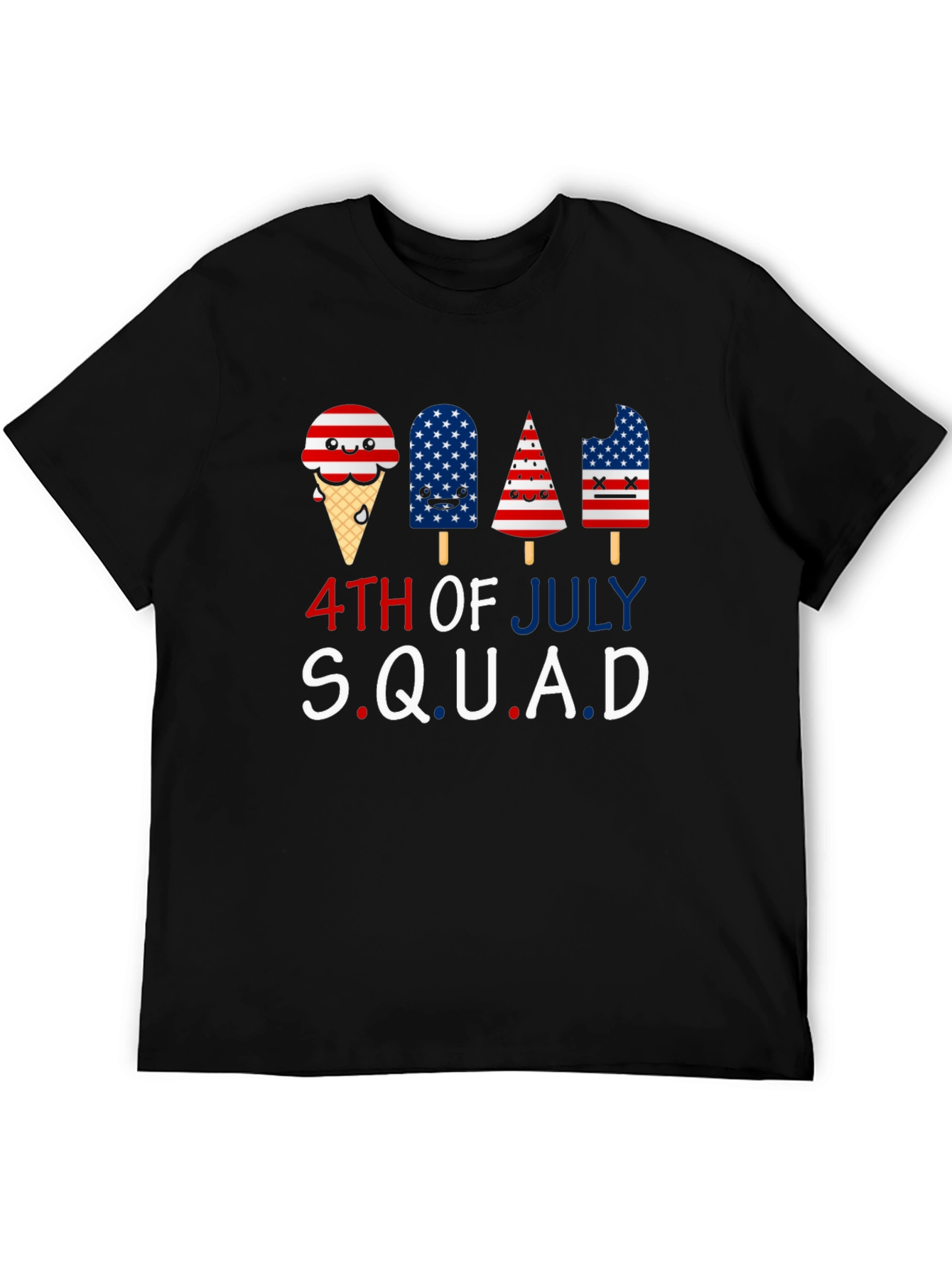 4th of July Squad Patriotic T-Shirt