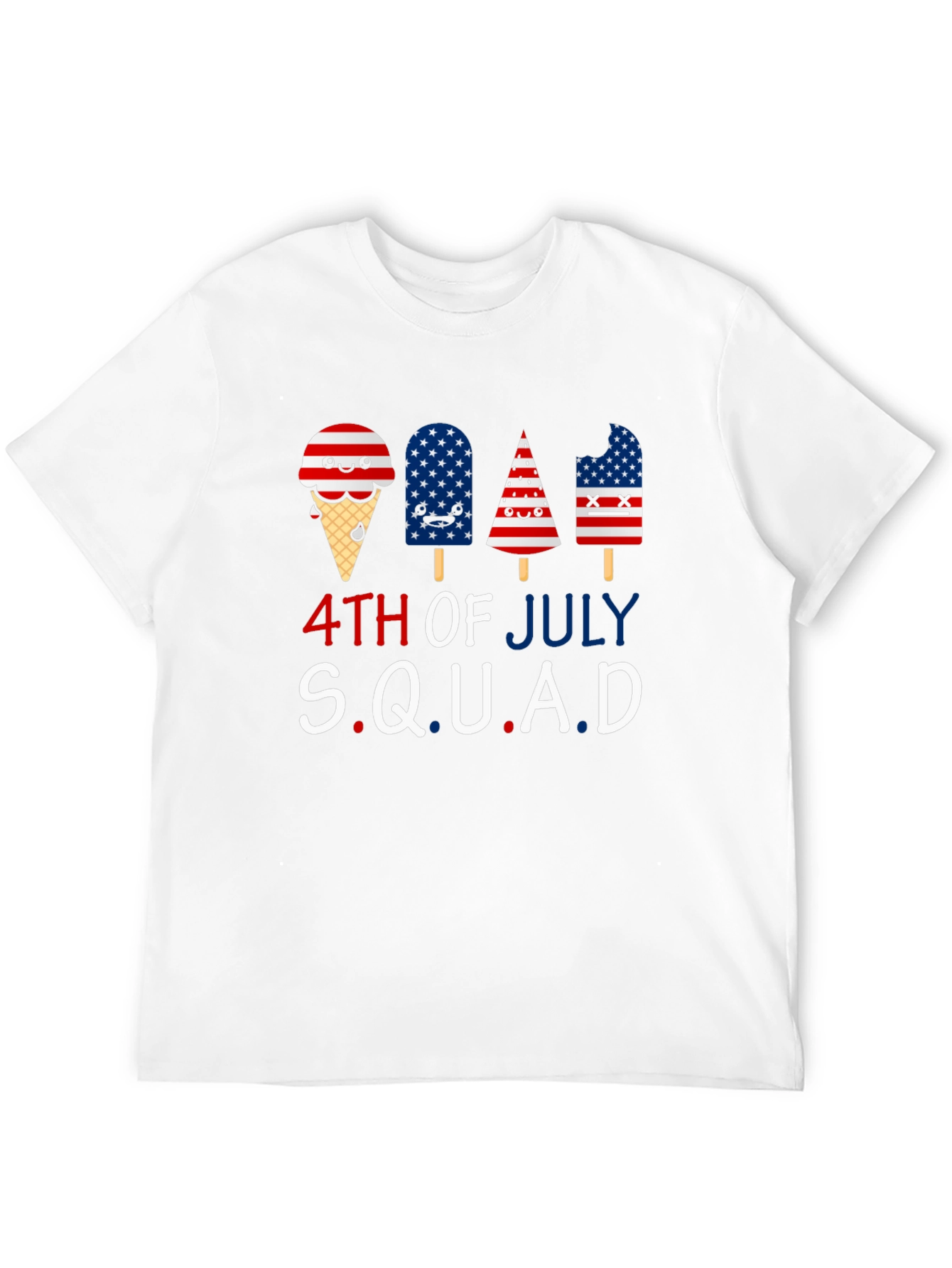 4th of July Squad Patriotic T-Shirt