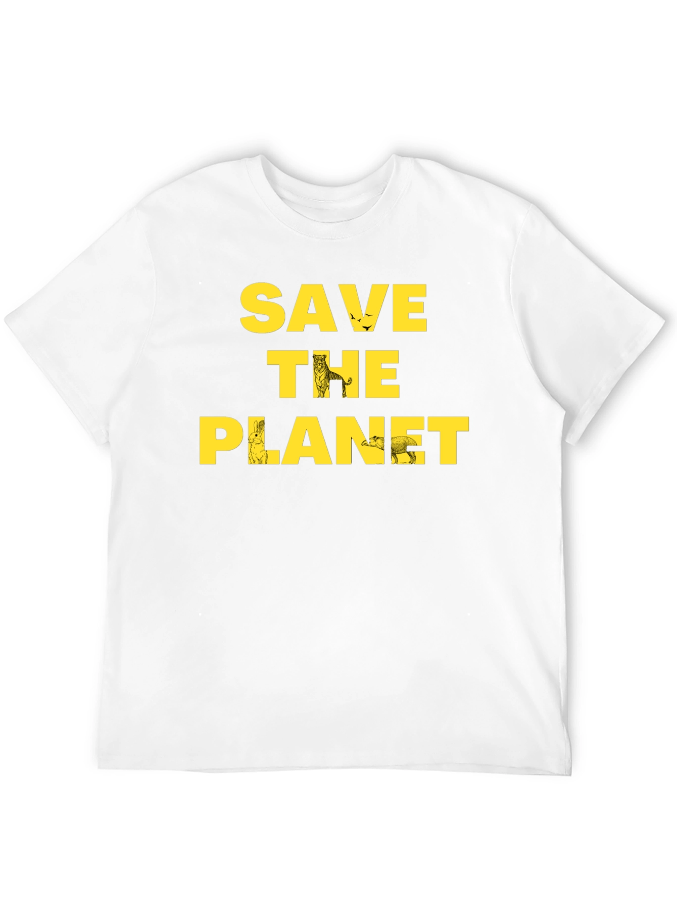 Save the Planet Graphic Tee - Eco Friendly Shirt