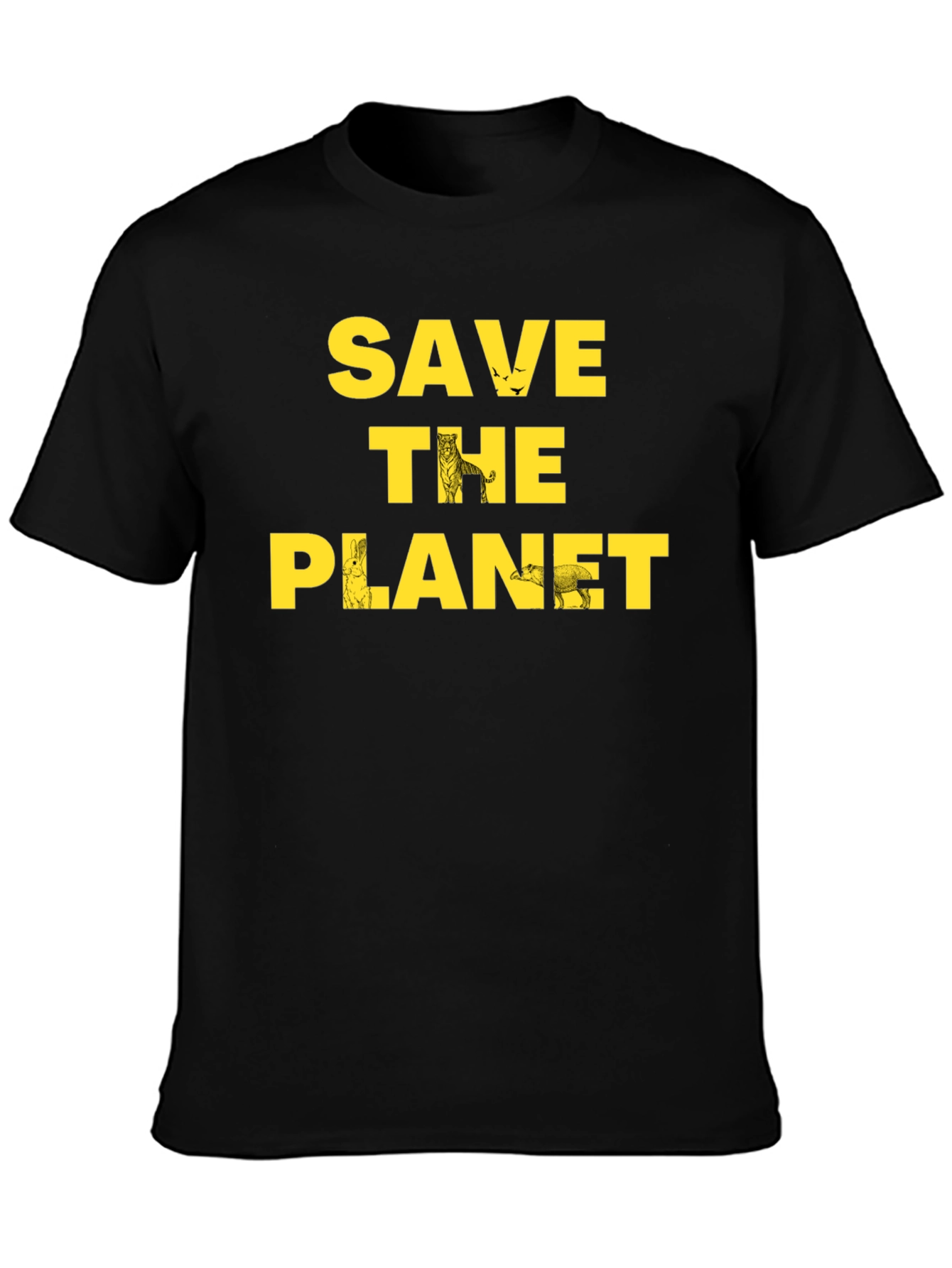 Save the Planet Graphic Tee - Eco Friendly Shirt