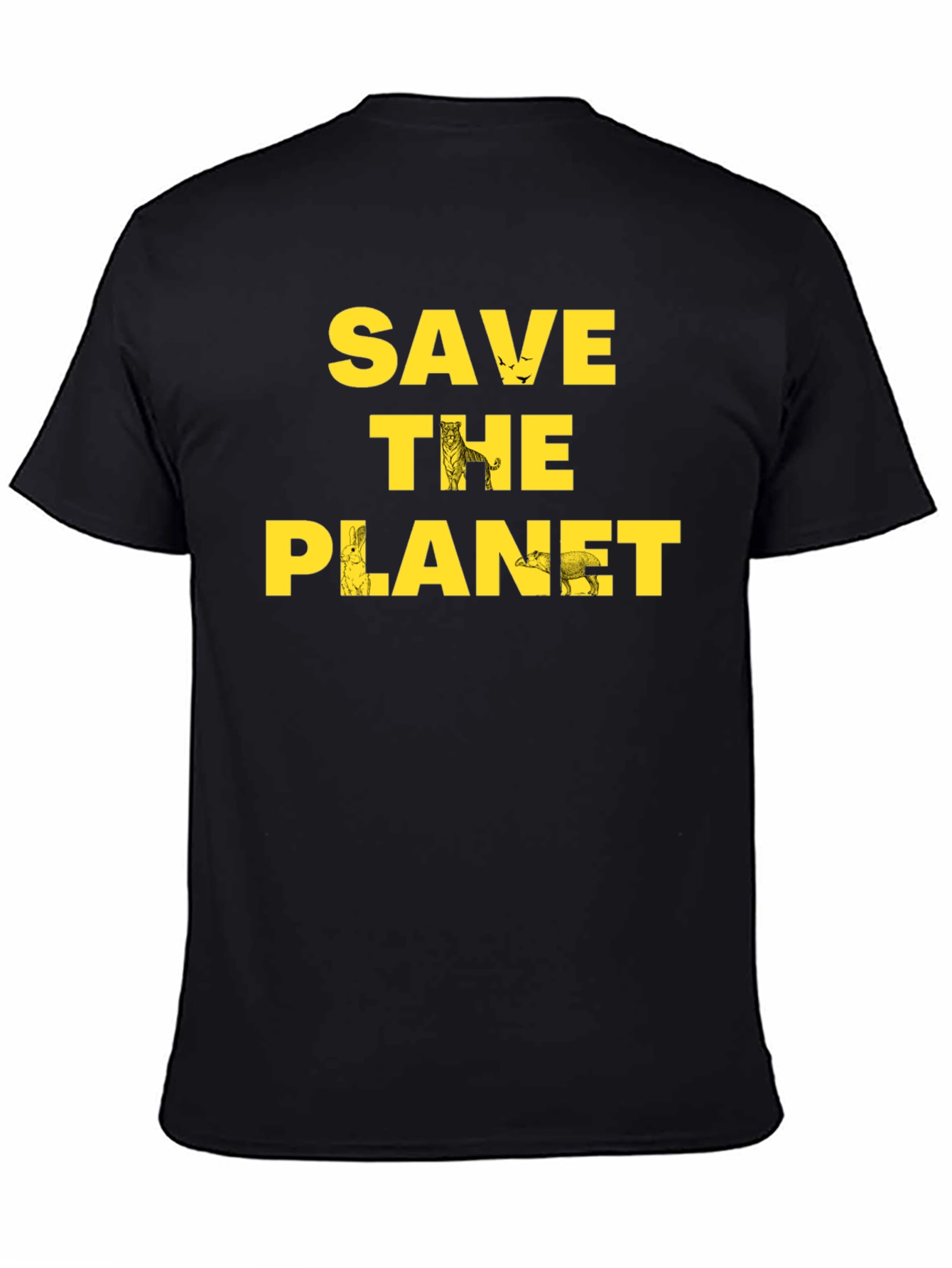 Save the Planet Graphic Tee - Eco Friendly Shirt
