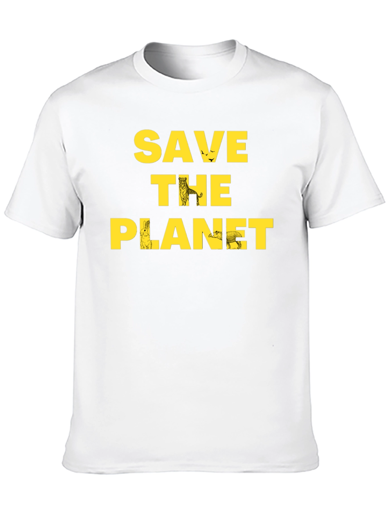 Save the Planet Graphic Tee - Eco Friendly Shirt