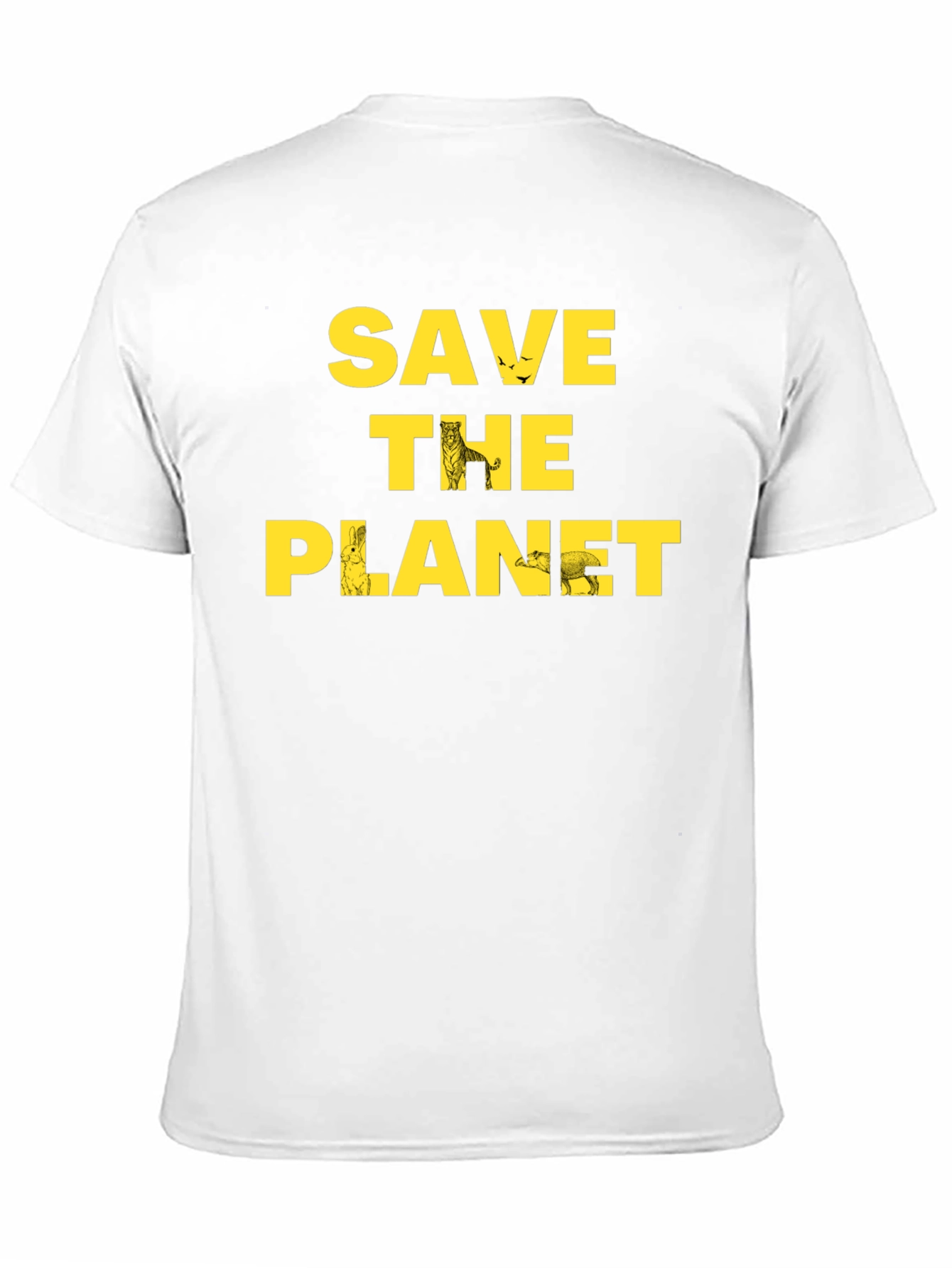 Save the Planet Graphic Tee - Eco Friendly Shirt