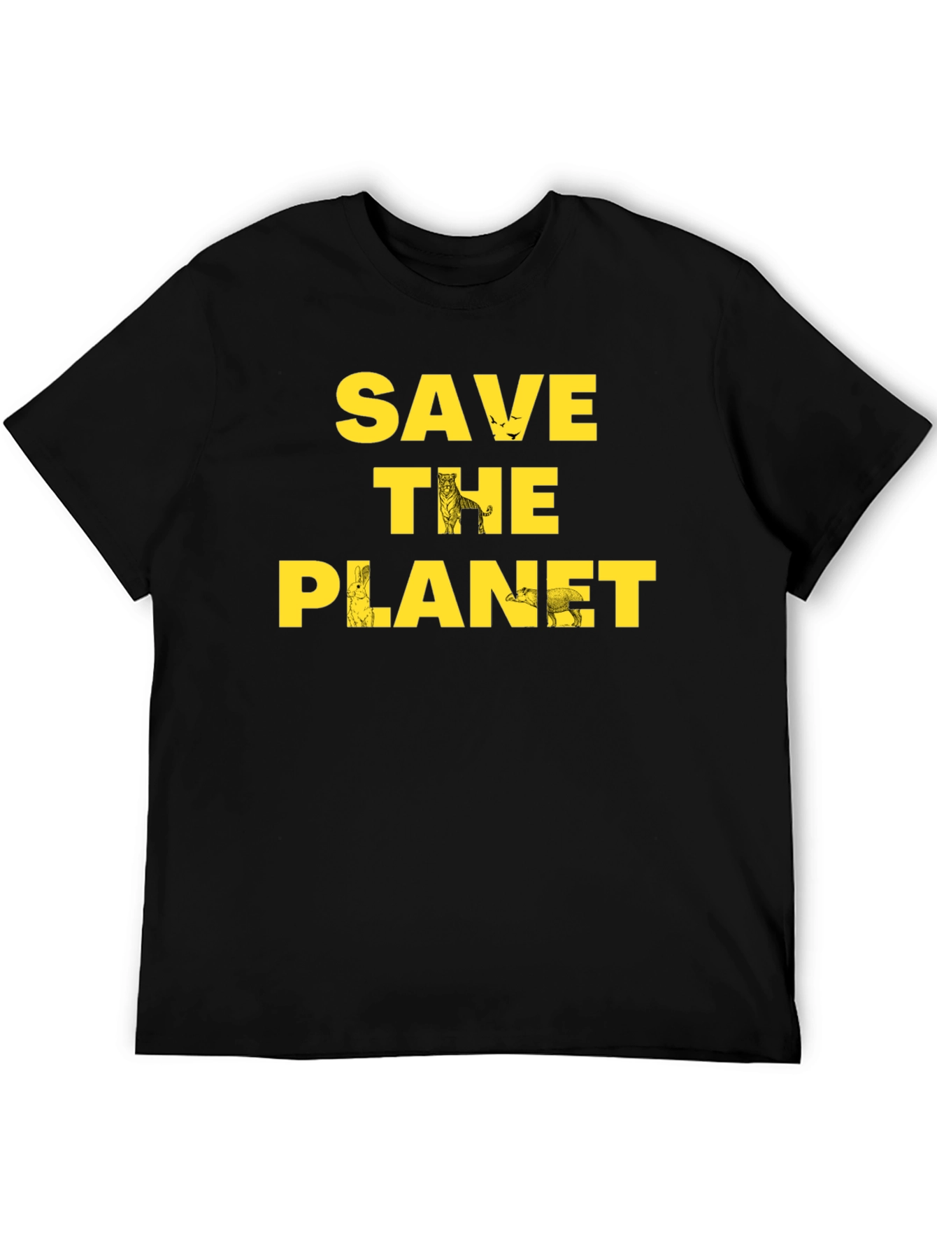 Save the Planet Graphic Tee - Eco Friendly Shirt