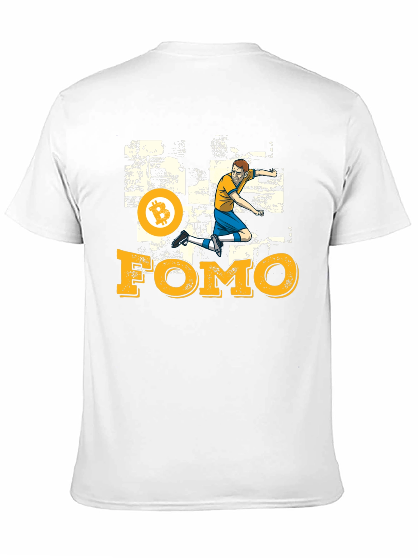 Bitcoin FOMO Graphic Tee - Crypto Enthusiast T-Shirt