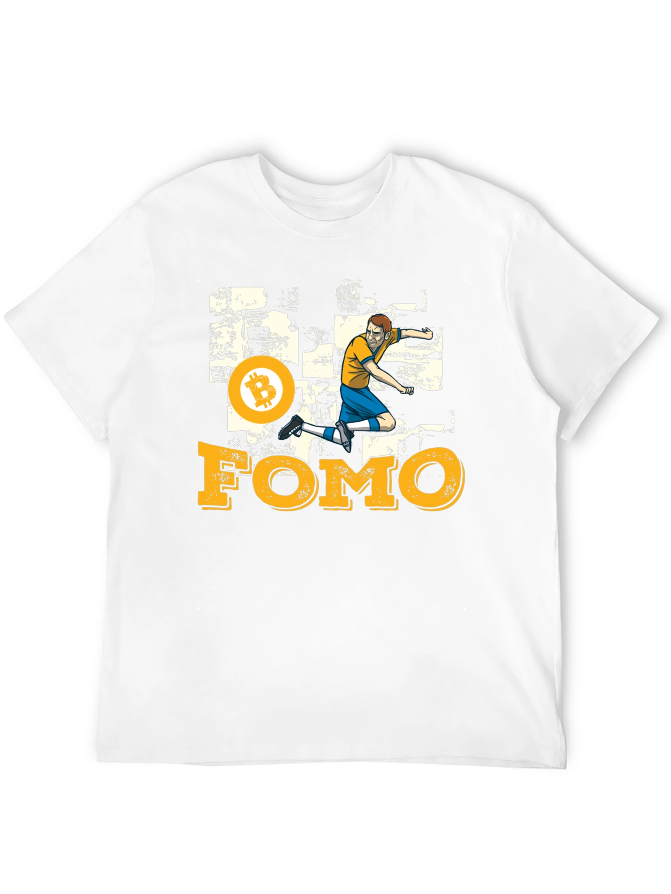 Bitcoin FOMO Graphic Tee - Crypto Enthusiast T-Shirt