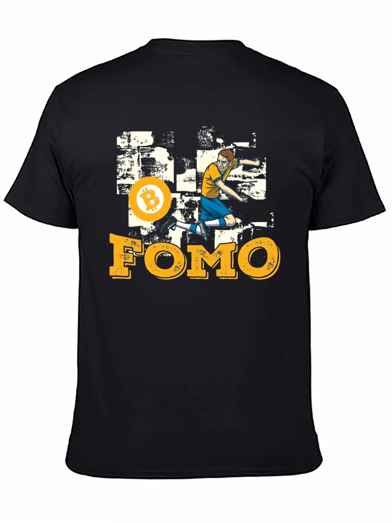 Bitcoin FOMO Graphic Tee - Crypto Enthusiast T-Shirt