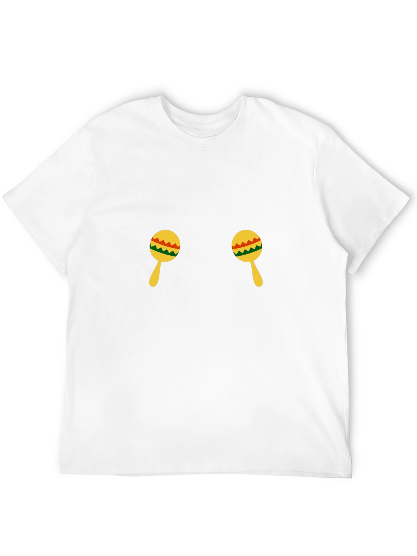Maraca Graphic Tee - Black Crew Neck