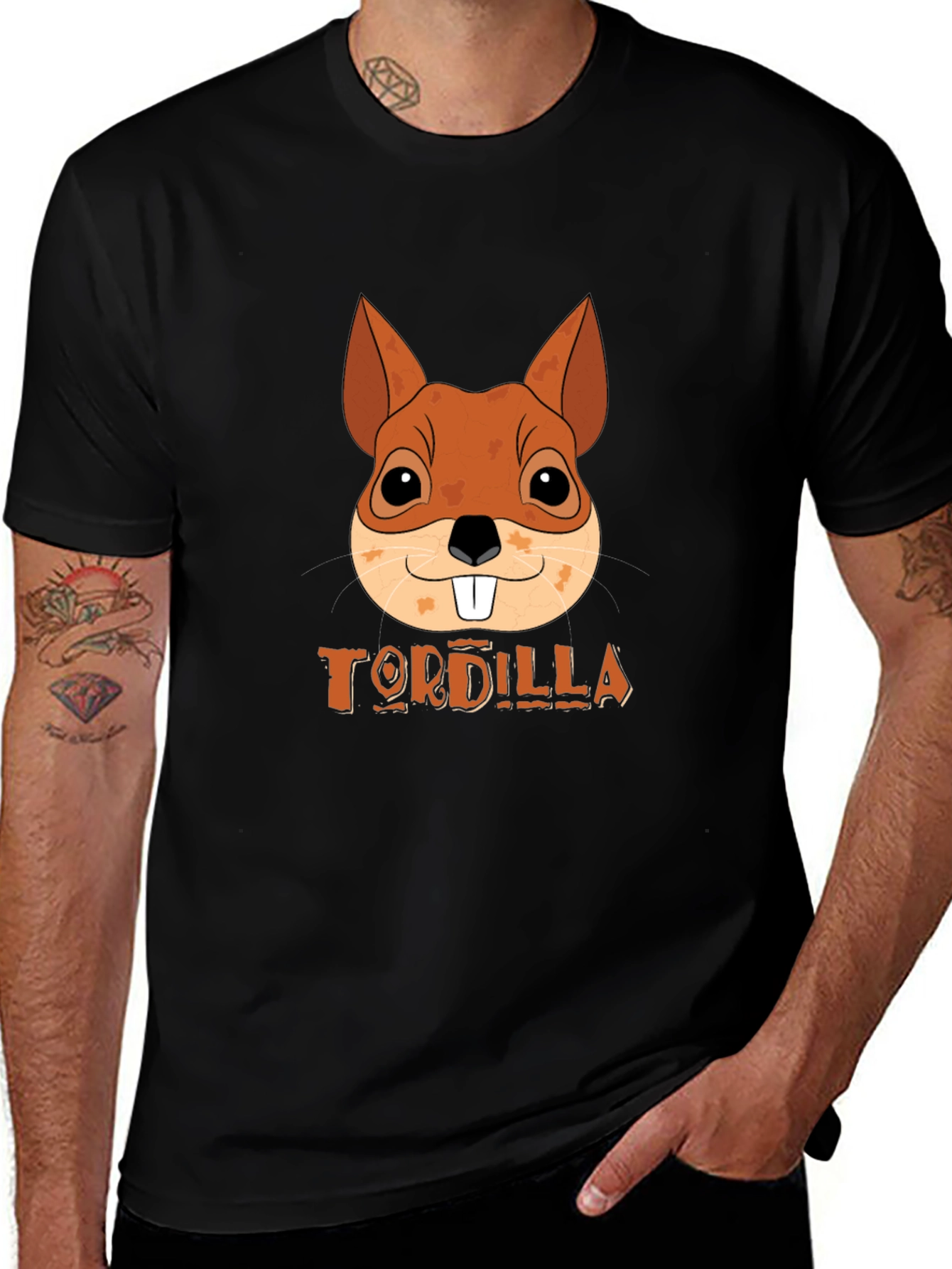 Tordilla Squirrel Graphic T-Shirt
