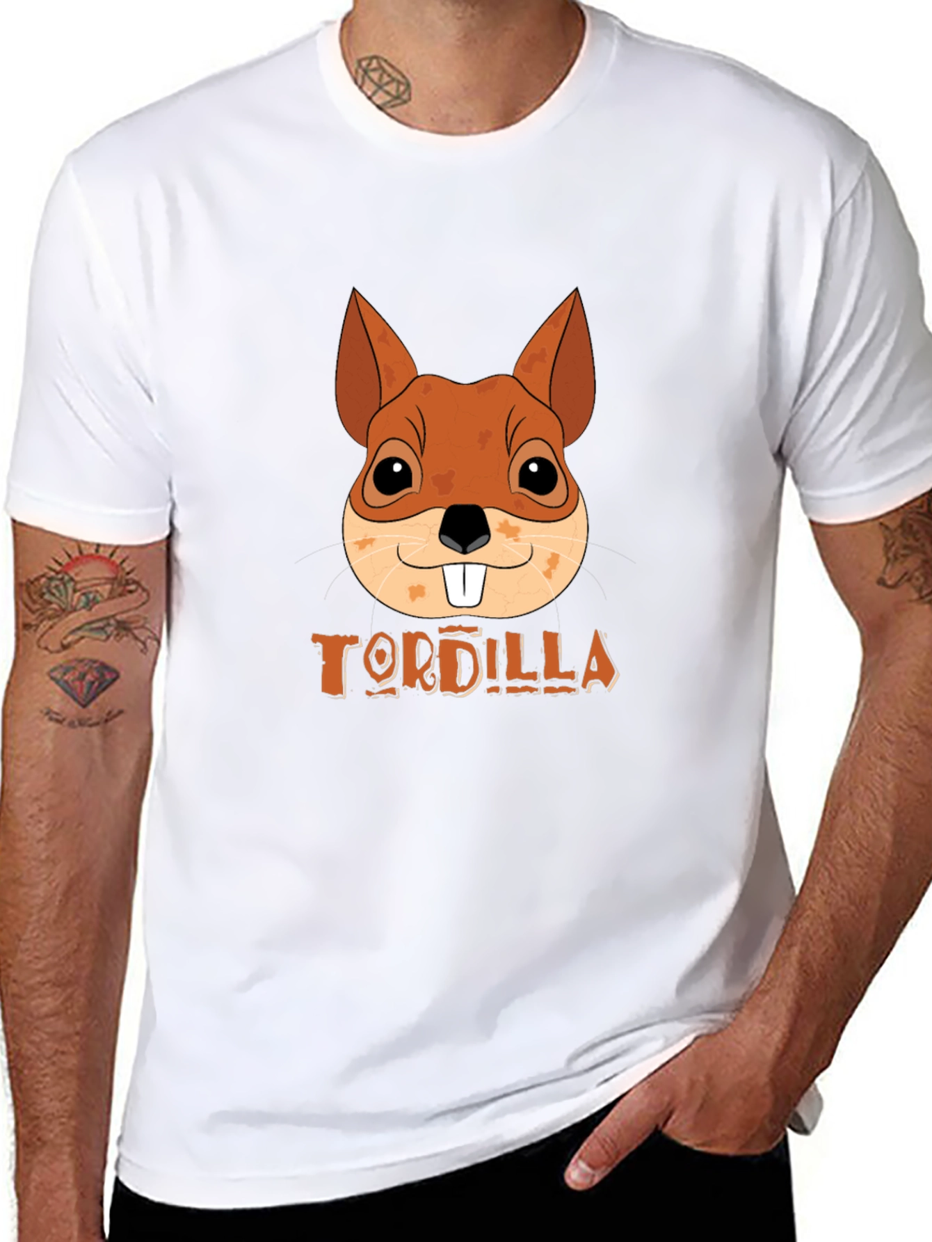 Tordilla Squirrel Graphic T-Shirt