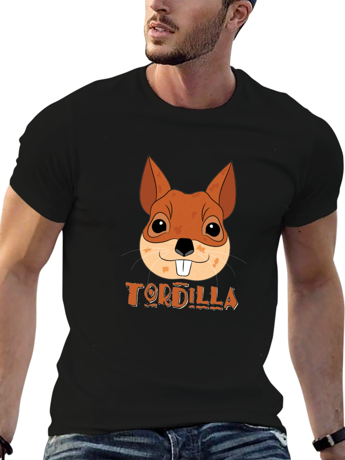 Tordilla Squirrel Graphic T-Shirt