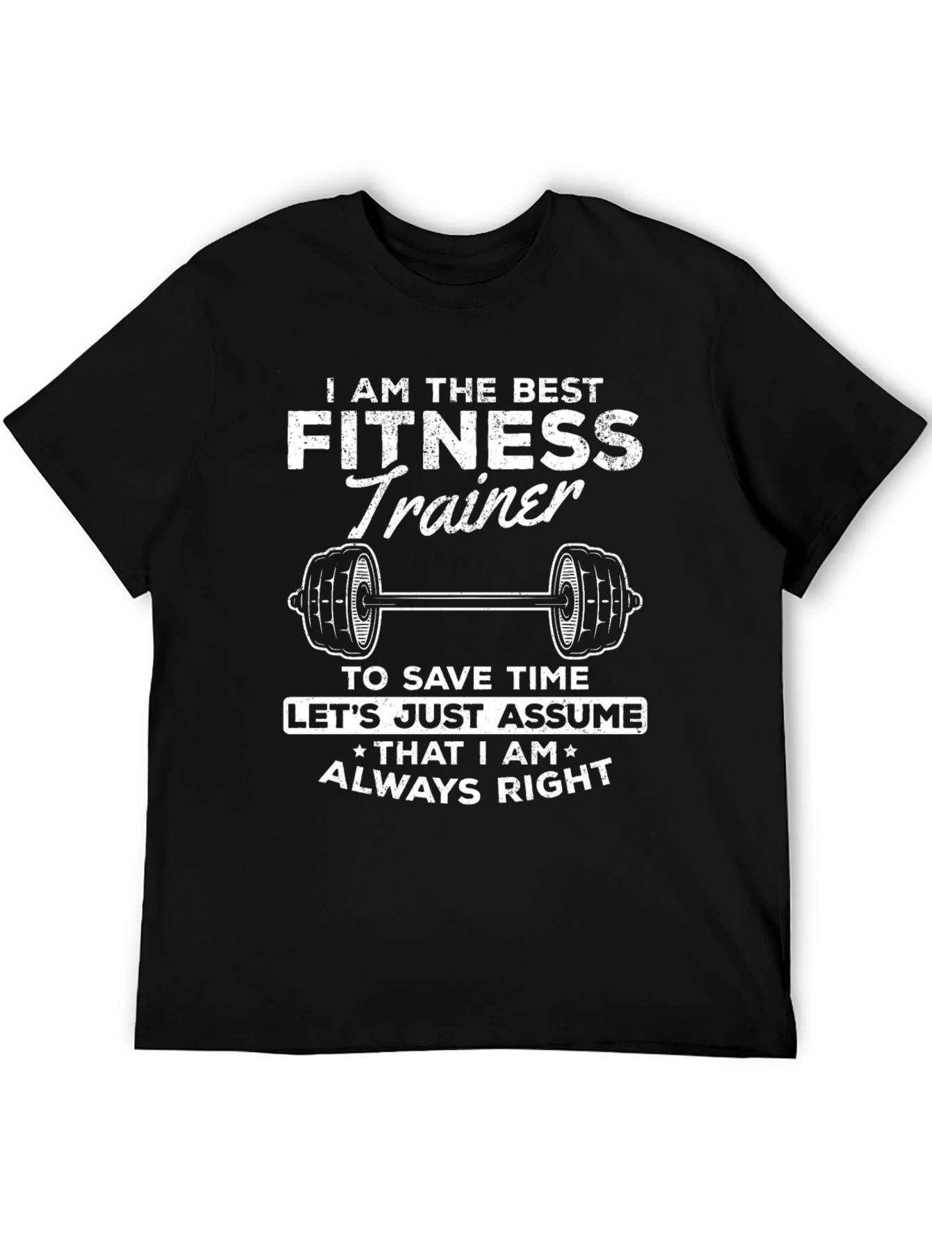 Fitness Trainer Graphic Tee - Funny Workout Shirt