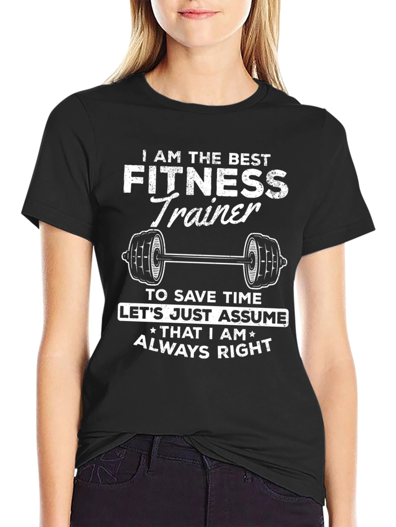 Fitness Trainer Graphic Tee - Funny Workout Shirt