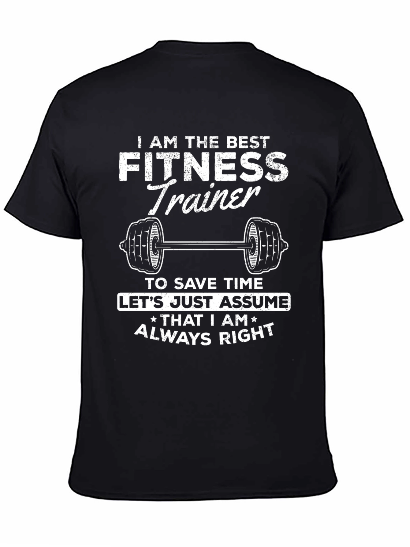Fitness Trainer Graphic Tee - Funny Workout Shirt